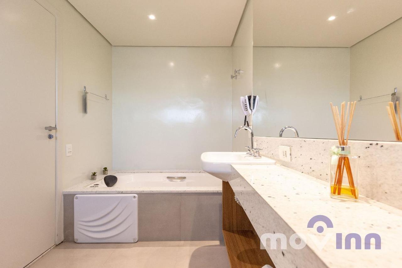 Flat Berrini 20º Andar By Movinn | 82M² São Paulo Luaran gambar